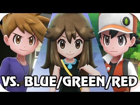 Pokémon Let's Go Pikachu & Eevee : Vs. Trio Strongest Trainers (1080p60)