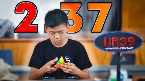 2.37 Official Pyraminx Average (WR39) + 1.54 Single! (OcR Fail Part 1)