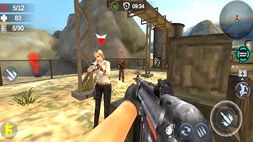 FPS Gun Strike Ops Offline Encounter Shooting 3D - Android GamePlay.