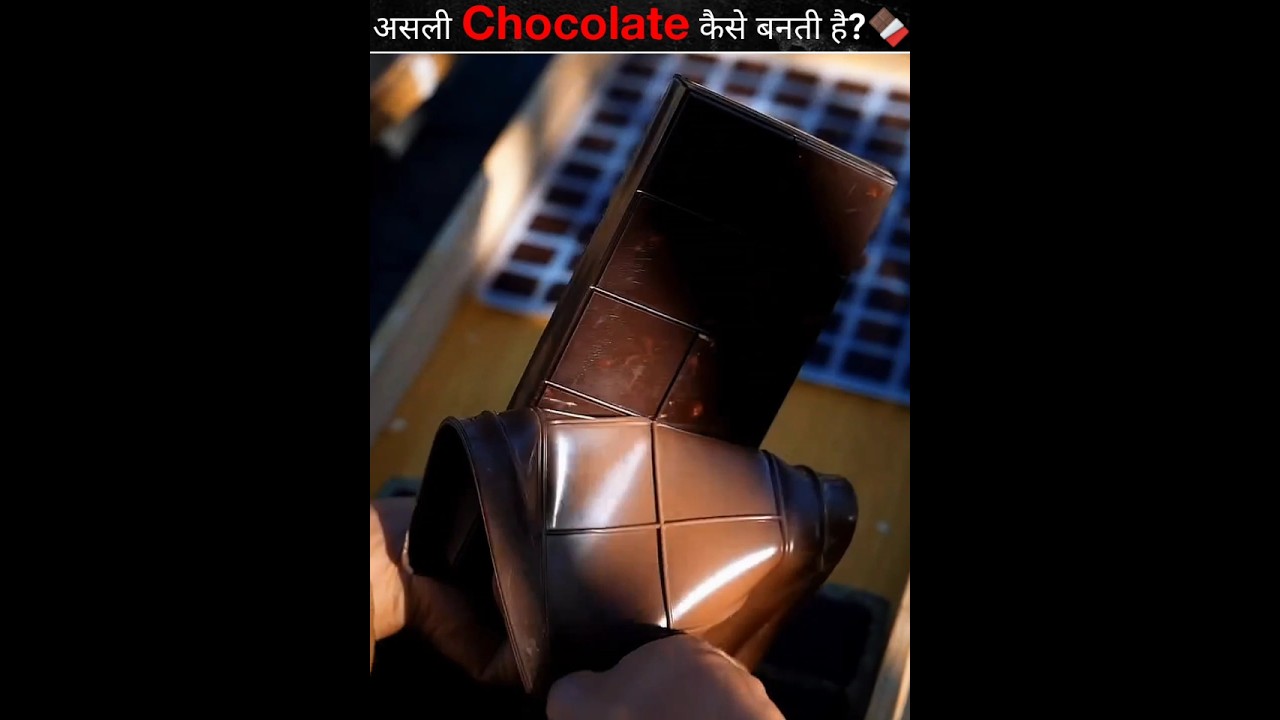 How Natural Chocolate Is Made? 🤔