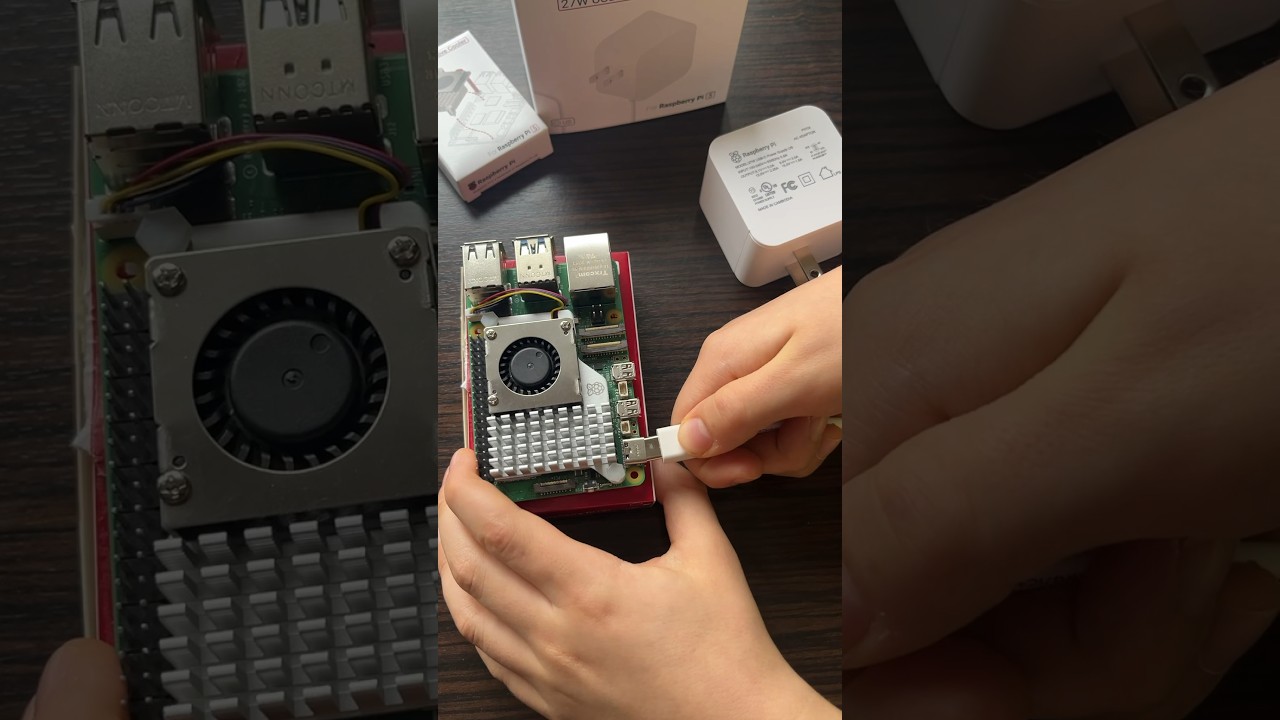 Raspberry Pi 5  27W USB-C Power Supply