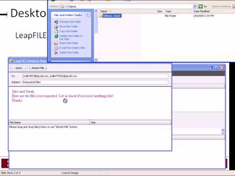 LeapFILE Desktop Client Part 1 - 