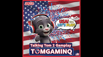 My Talking Tom 2 LIVE - Funny Cat Game & Cute  Reactions |  USA Gameplay Stream #40