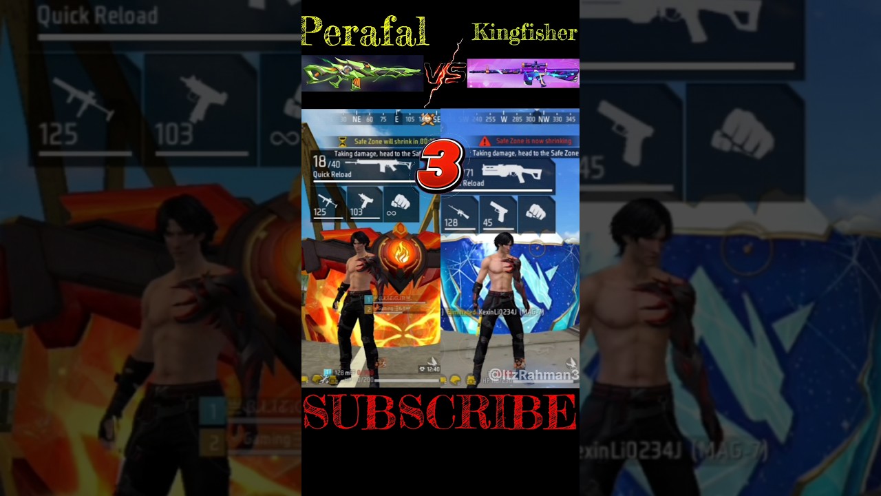 Perafal vs Kingfisher 😱👿|| Perafal || Kingfisher || 