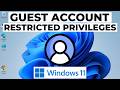كيفية إنشاء حساب ضيف في Windows 11 