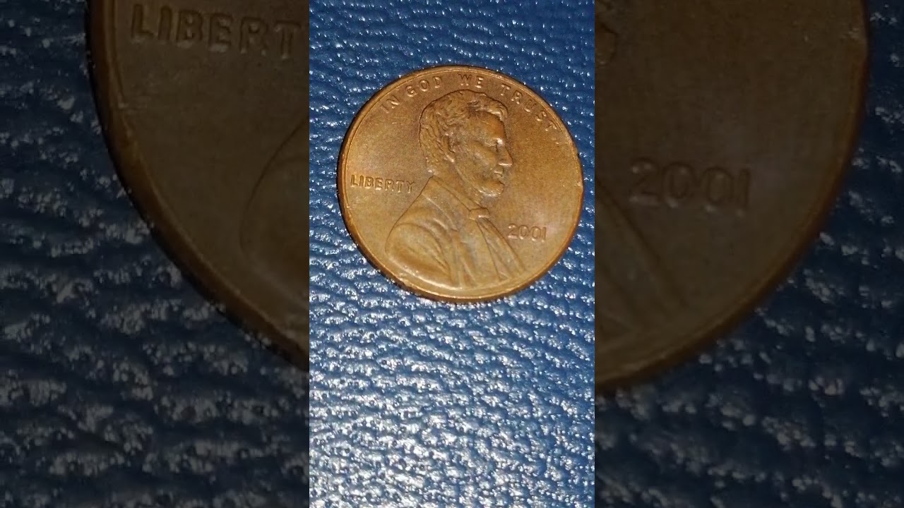 Valuable Coin of 2001, One Cent of the United States of America