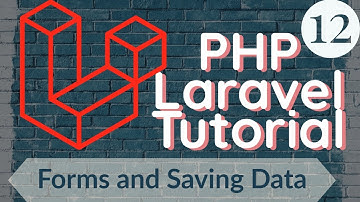 PHP Laravel Tutorial for Beginners 12 -  Forms and Saving Data Part 2