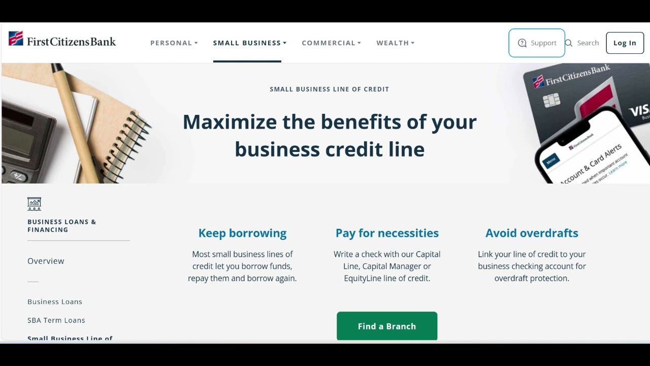 🔥 First Citizens Bank Business Line of Credit Review: Flexible Financing for Growing Businesses