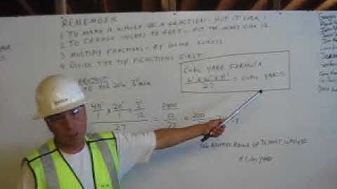 Cubic Yard Formula By Operator Delao