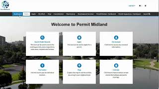 PermitMidland: Webpage Overview