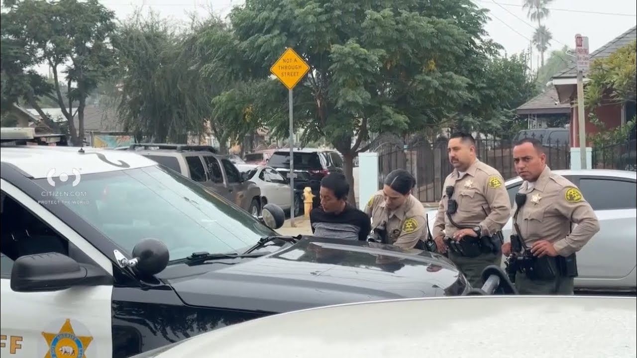 POLICE ACTIVITY EAST LA (10-26-25) WOMAN DETAINED 