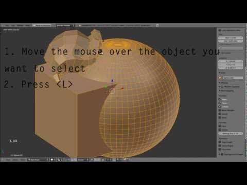 Blender tips #2 | Quick tips for selection tools