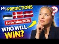 My Predictions 🇪🇪🇩🇰🇱🇻 | Estonia, Denmark &amp; Latvia Eurovision 2026