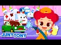 *NEW* Car Wash Song | Fun Facts About Cars | Vehicle Song | Car Songs for Kids | JunyTony