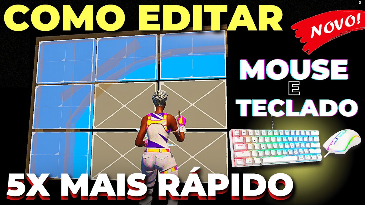 5 DICAS PARA EDITAR MUITO RÁPIDO no FORTNITE com TECLADO E MOUSE! - YouTube