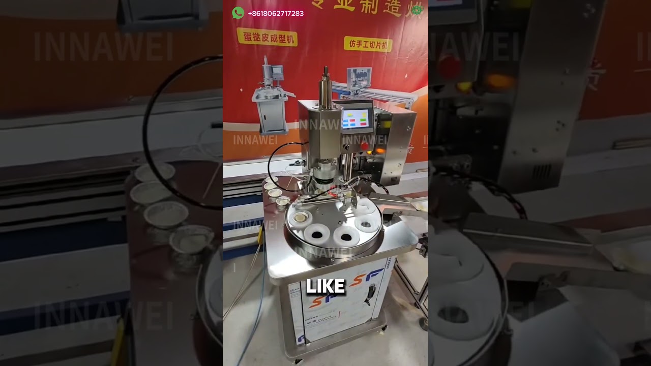 Automatic Tart Production Machine | Tart Making Machine | Chocolate Tart Machine 