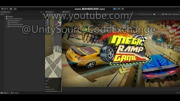 Car Stunt Game With Custom Ramp Builder Editor - Unity Source Code for Sale