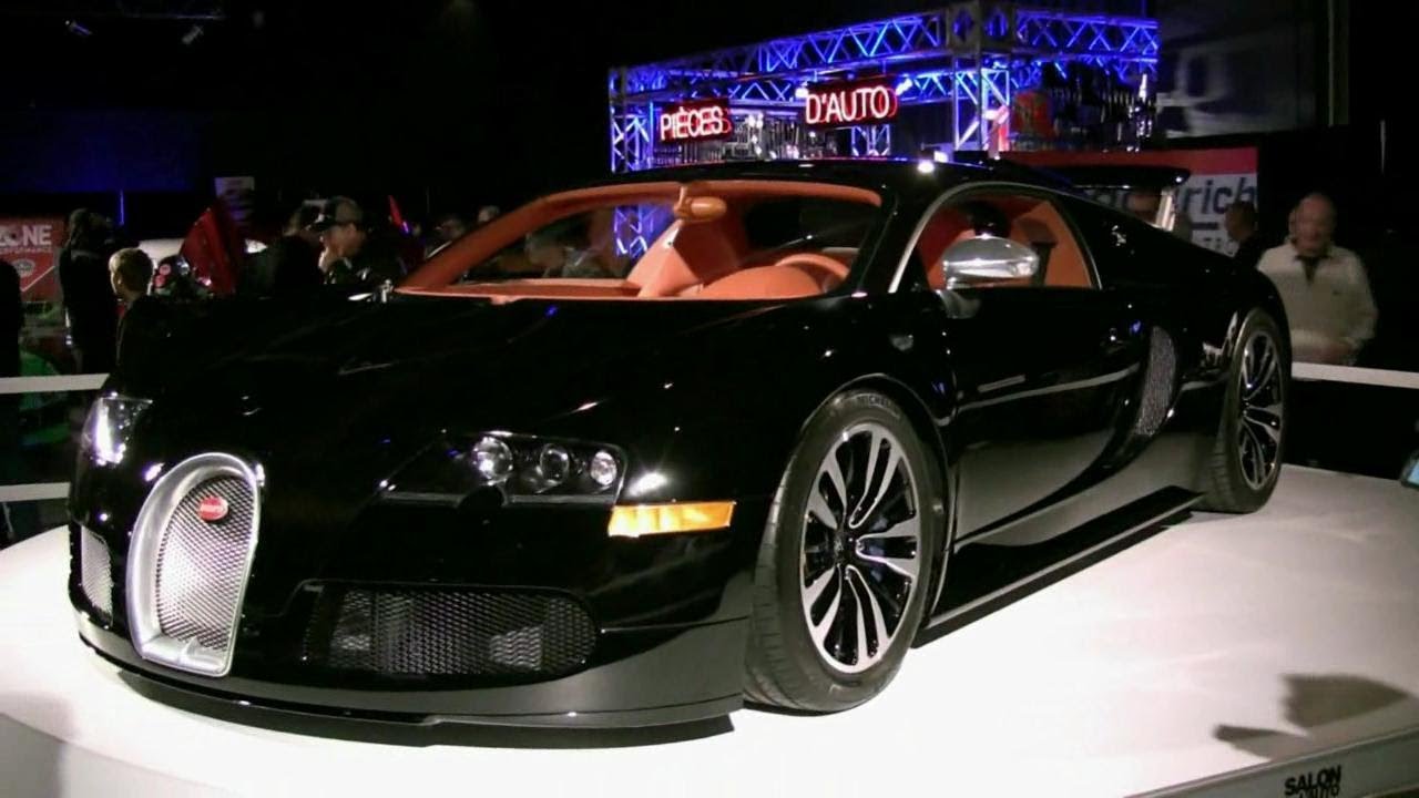 2008 Bugatti Veyron Exterior at 2012 Montreal Auto Show