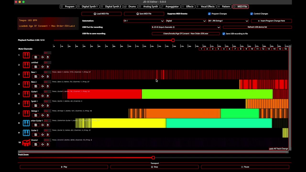🎵 Age of Consent — New Order | Roland JD-Xi Performance 🎵