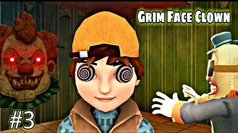 Grim Face Clown - Full GamePlay Walkthrough Part 3 Horror Game  (Android,iOS)