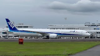 【初飛来】ANA B787-10 JA984A @鹿児島空港