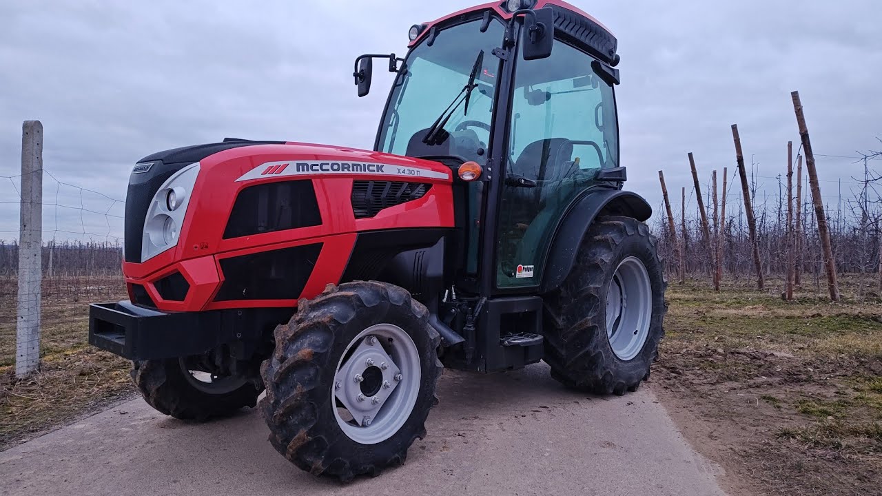Sadowniczy Vlog 6/2025 - ciągnik sadowniczy Mccormick X4.030N