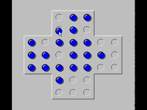 traagheid bruiloft Zegevieren How To Solve The Peg Solitaire Puzzle - YouTube