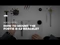 Explained: How to mount the Fortis B-42 bracelet | Tutorial