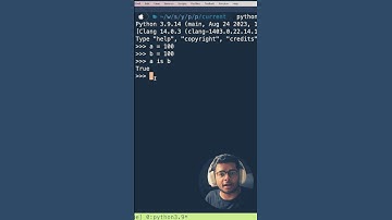Python Integer caching || Integer interning