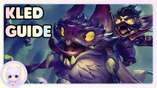 Kled Guide - Passive, Courage, Skaarl, EQ and QE Combos, Ulting and Teamfighting | League of Legends
