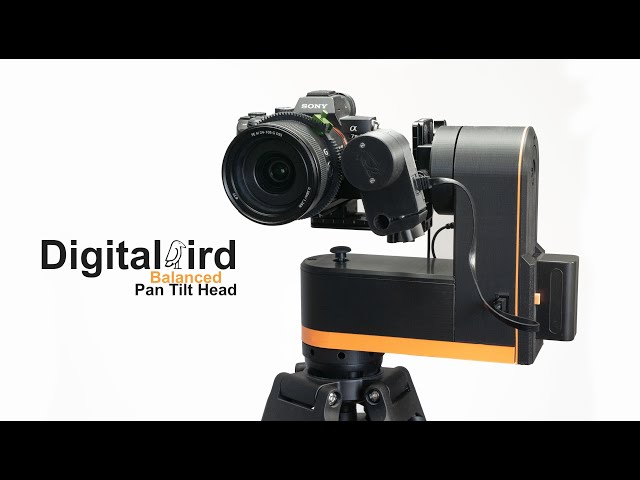 3D print Camera Pan Tilt Head from Digital Bird Motion Control class=