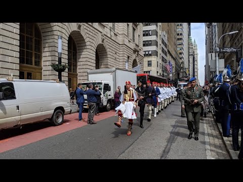 Ελληνική Παρέλαση στη Νέα Υόρκη - Greek Independence Day Parade in New York City