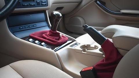 How to install a shift boot e46