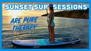 Sunset SUP Sessions Are Pure Therapy.