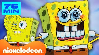 SpongeBob | 1 uur lang de GRAPPIGSTE SpongeBob momenten uit NIEUWE afleveringen! 😂 | Nickelodeon