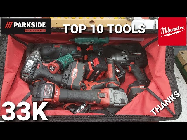 TOP 10 PARKSIDE LIDL : mes 10 outils préférés ! 