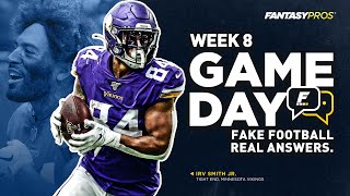 Live: Week 8 Lineup Advice | Injuries, Game Day Matchups + Q&A  (2022 Fantasy Football)