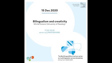 Korenar: Bilingualism and creativity