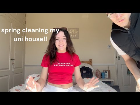 spring cleaning my uni house!