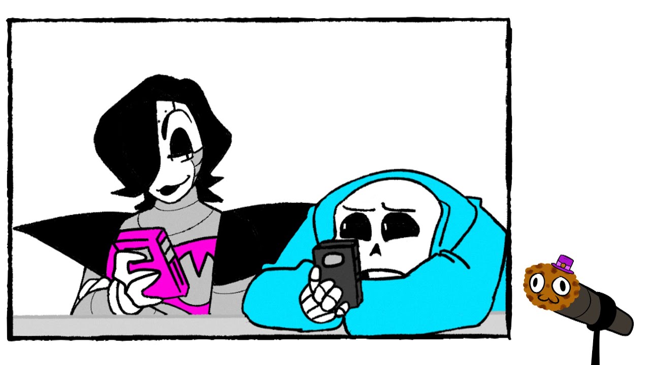SANS X METTATON | Undertale Comic Dub