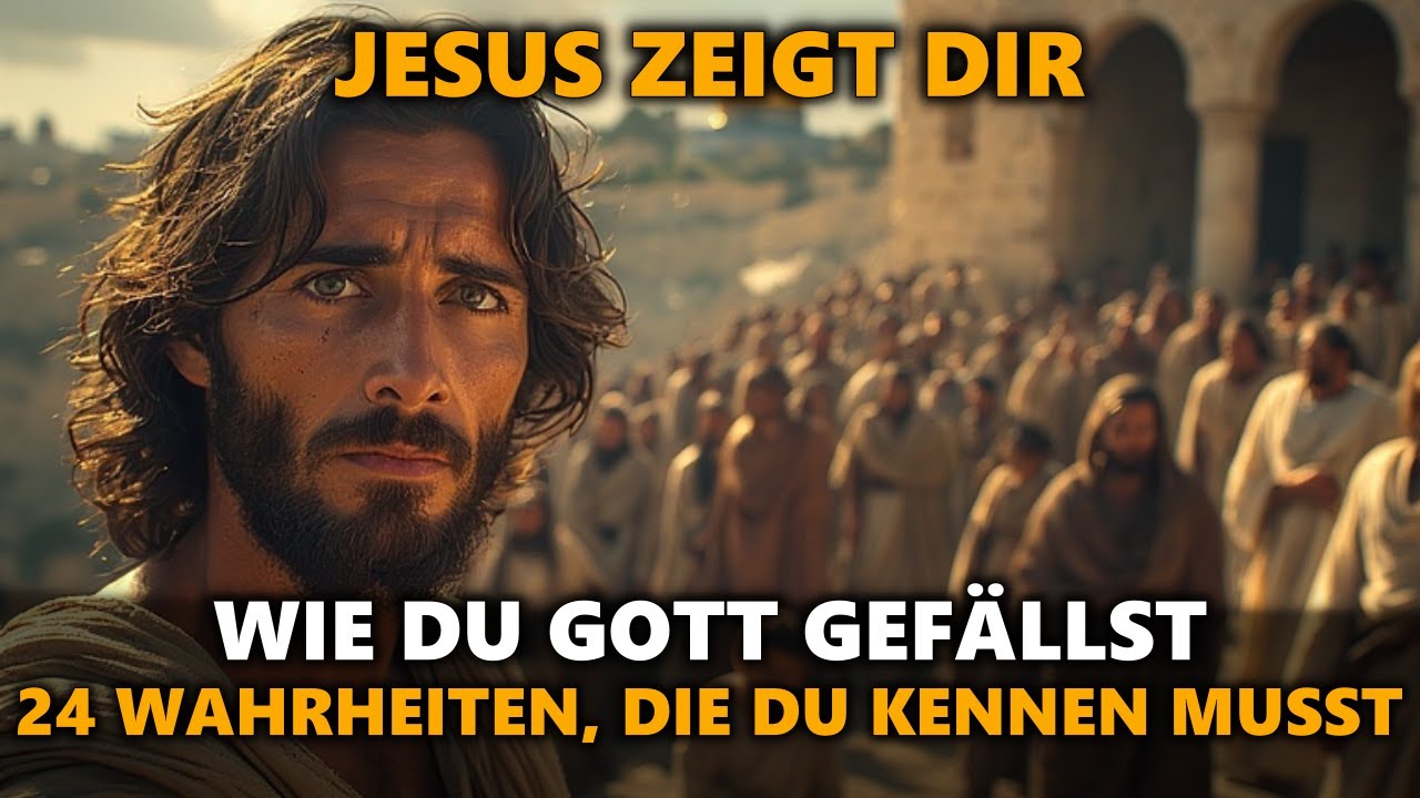 JESUS ZEIGT DIR: 24 WAHRHEITEN, WIE DU GOTT WIRKLICH GEFÄLLST ✝️🔥