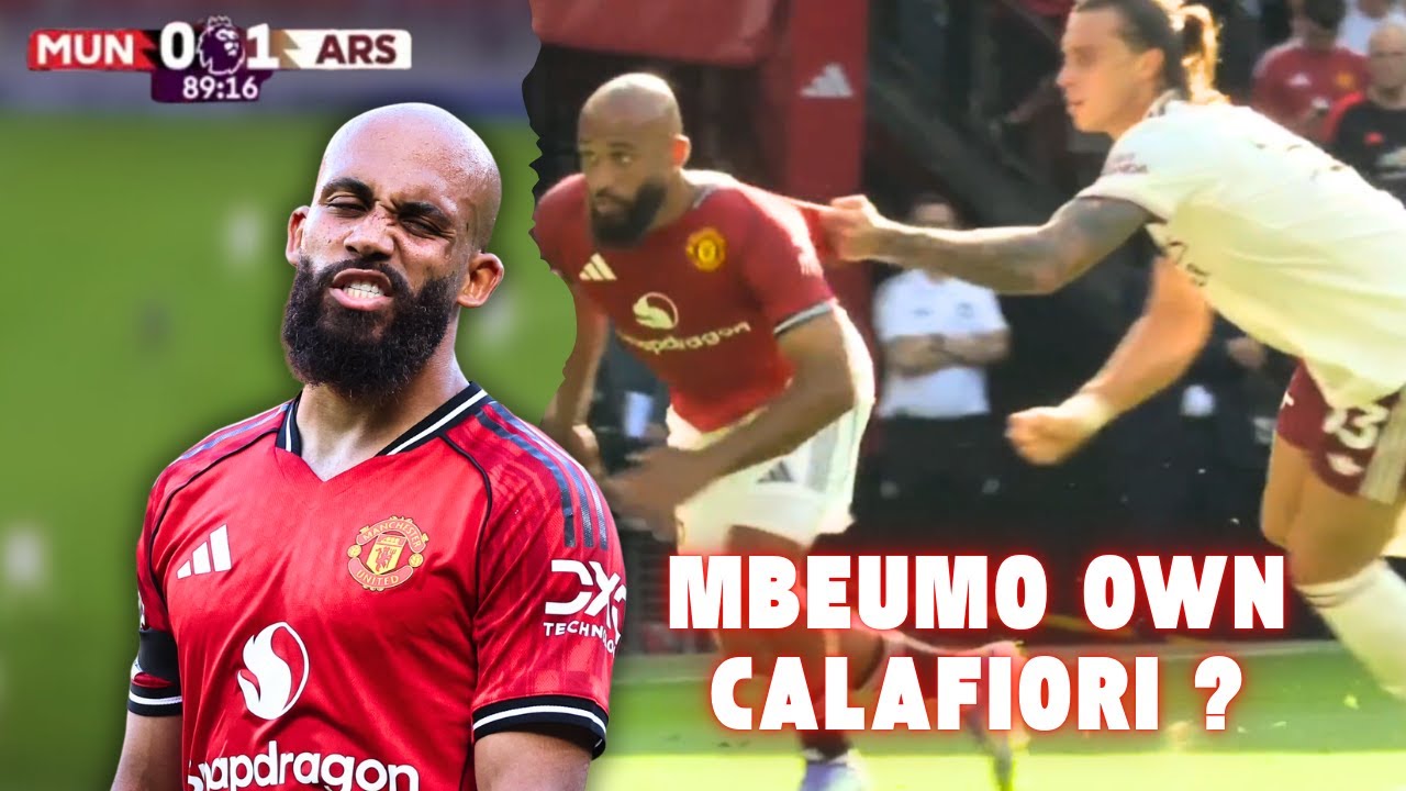 Bryan Mbeumo vs Arsenal 🔥 Dominates Calafiori on His Debut | HD Highlights (17/08/25)