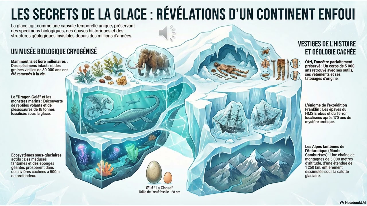 Les secrets de la glace