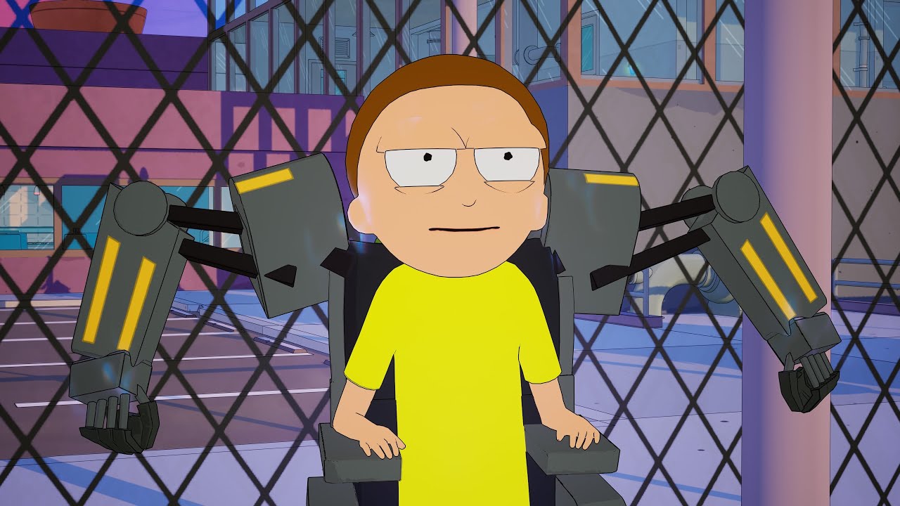 Mecha Morty with Pickle Rick | Fortnite CH6MS2 Showcase Gameplay