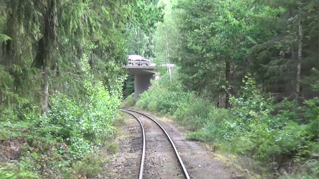 Smalspårsjärnvägen Hultsfred-Västervik del 1/4 Hultsfred - Totebo