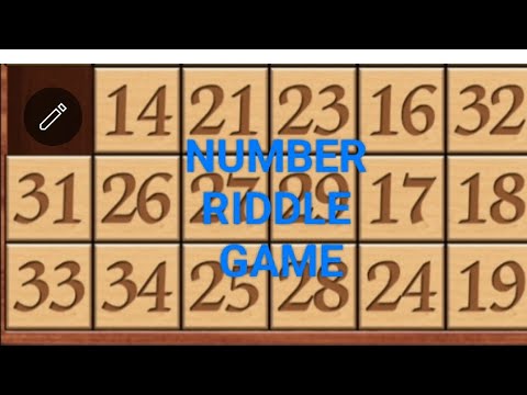 Number Riddle Gameplay Amazing Number Riddle Game #Trending #Viral - YouTube