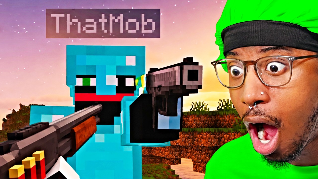 Minecraft YouTubers vs 1,000,000 Villagers