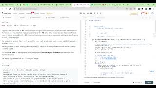 Leetocode | 502. IPO | max heap | nice intuition |LC daily 23/2/23