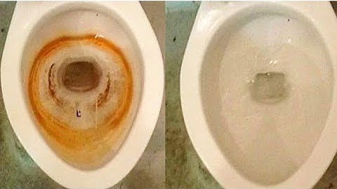 Cách Tẩy Ố Vàng, Phá Vỡ Cặn Vôi Bồn Cầu, Sạch Như Cục Tẩy