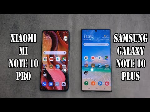 Xiaomi MI Note 10 Pro vs Samsung Galaxy Note 10 Plus | SpeedTest and Camera comparison